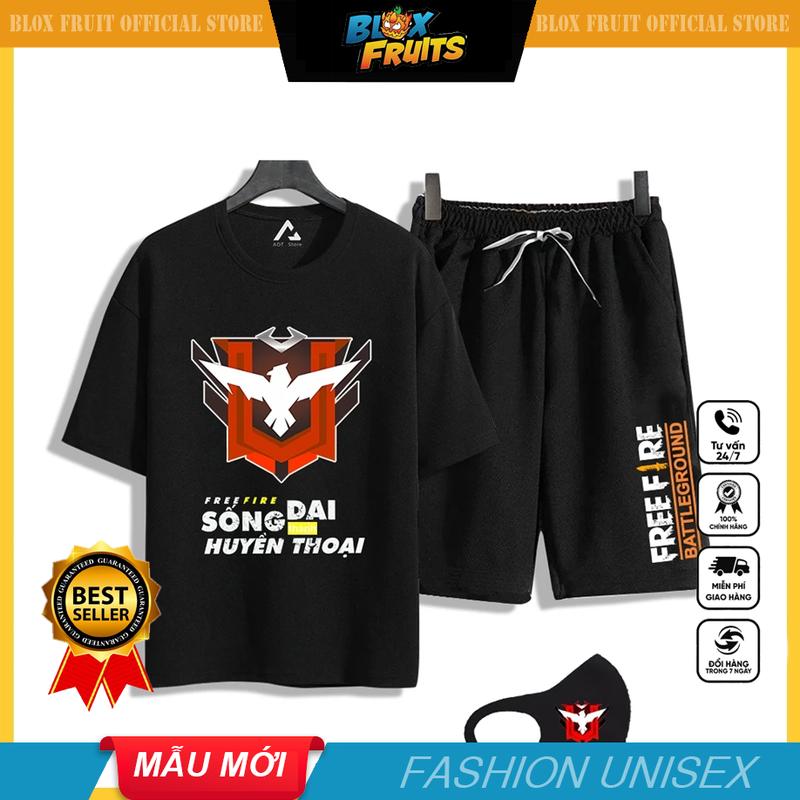Áo Free Fire, Quần Áo Free Fire mẫu HOT nhất, chất thun co dãn 4 chiều thoáng mát 4