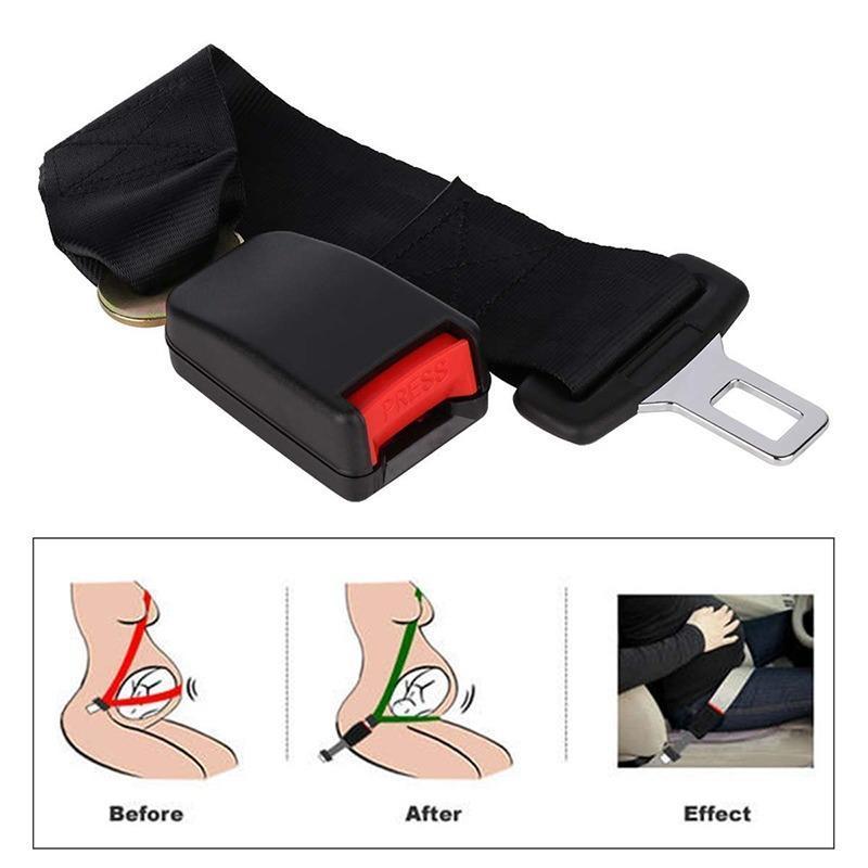 Product Introduction of Universal Car Safety Belt 23CM Seat Belt Extension Plug Buckle Seatbelt Clip Adjustable Extender Child Universal Lengthening 14