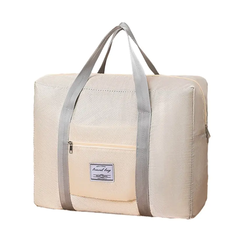 Foldable Travel Bag Luggage Tote Bags Large Capacity Travel Organizer Bags Expandable Travel Duffle Bag with Trolley Sleeve for Travel, Gym, and Daily use