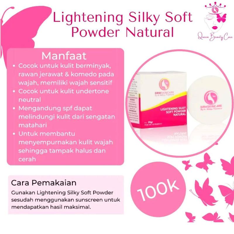 Product Introduction of Bedak Tabur Drw Skincare Tahan Lama Pengecil Pori-pori Kontrol Minyak 1