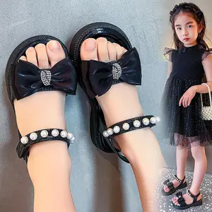 Littlecat Sandal Anak Perempuan Sandal Pesta Model Lucu 2-9 Tahun  Motif Mutiara Bayi glams pita sandal  princess