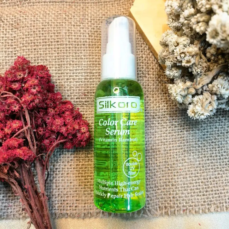 Silkoro Vitamin Rambut Color Care Serum 80ml 4