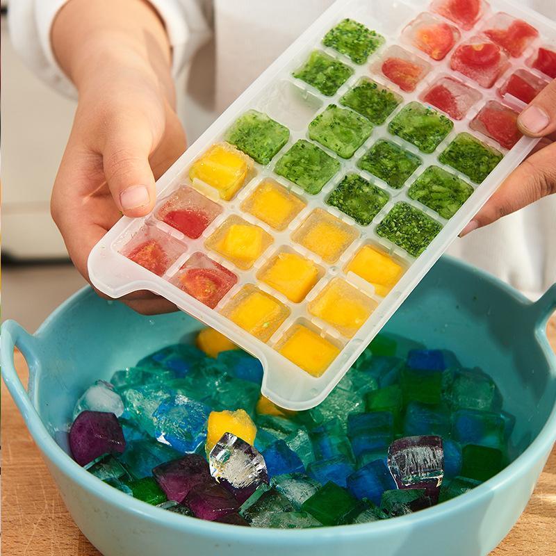 Khay 36 Viên Đá Kèm Xẻng Xúc Đá Tiện Lợi 2