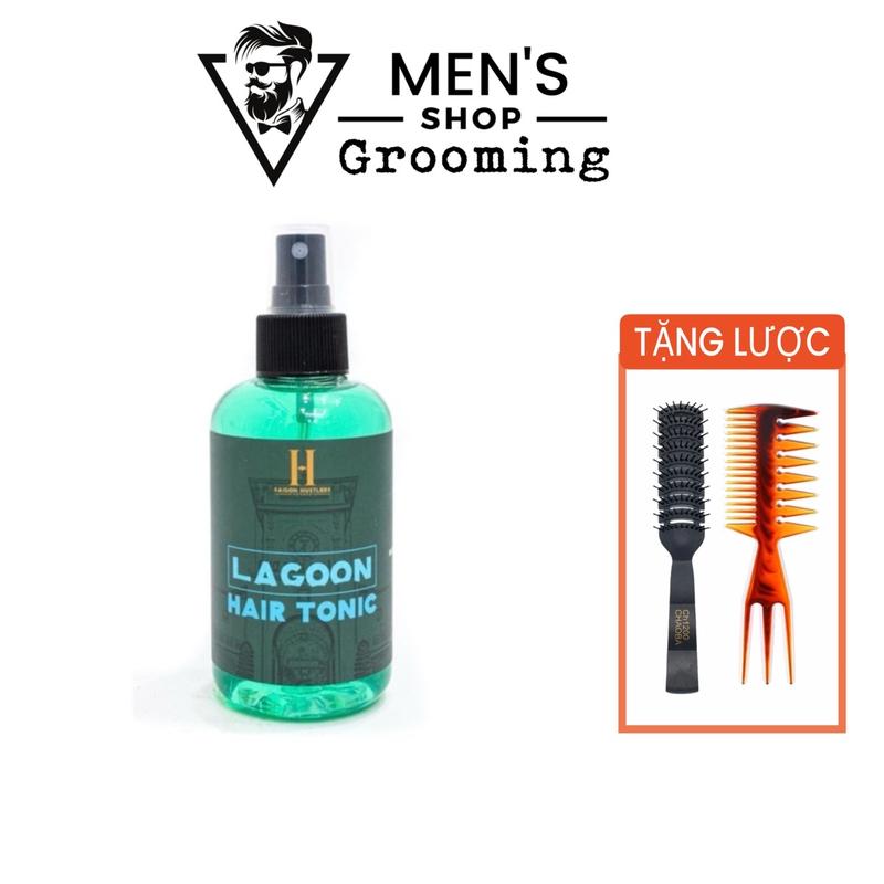 Xịt tạo phồng Saigon Hustlers Lagoon Hair Tonic, Pre Lagoon Hair Tonic chính hãng Dưỡng Tóc nam