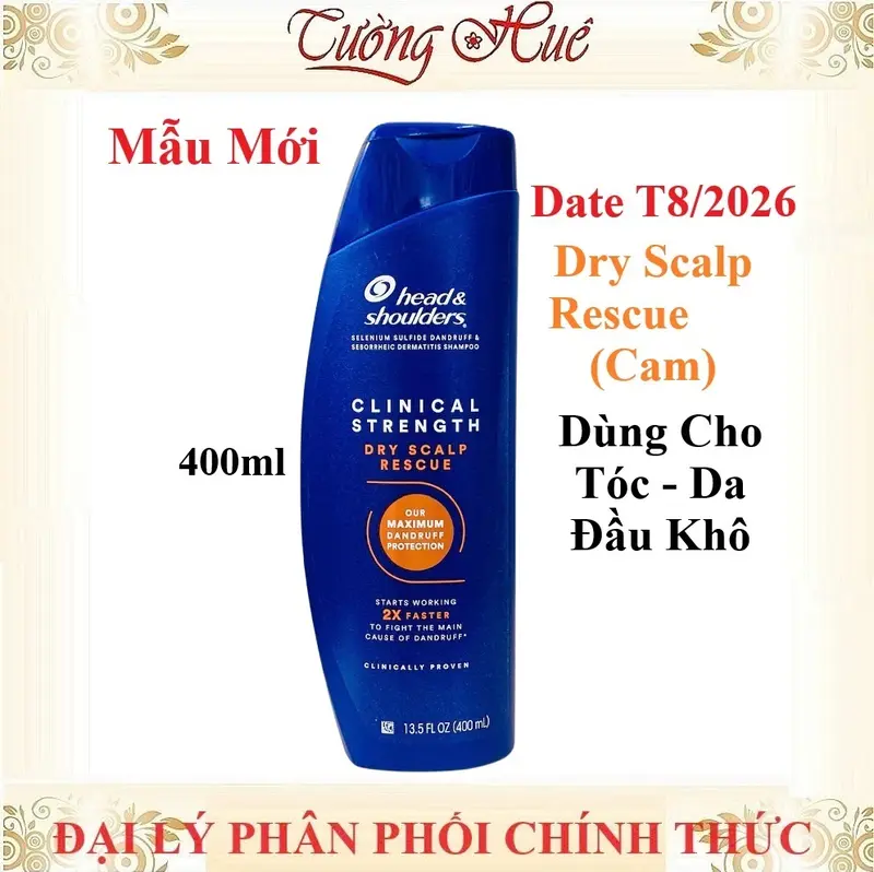 Dầu Gội Ngừa Gàu Mỹ Head & Shoulders Clinical Strength Shampoo ( Có Lựa Chọn ) 4