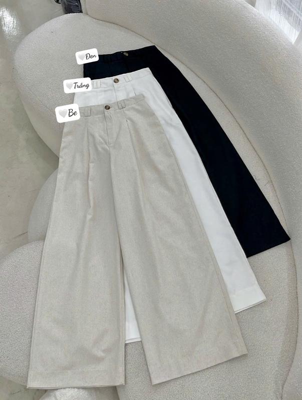 Quần Suông Dài Linen 1 Li [Một Mẩu House]