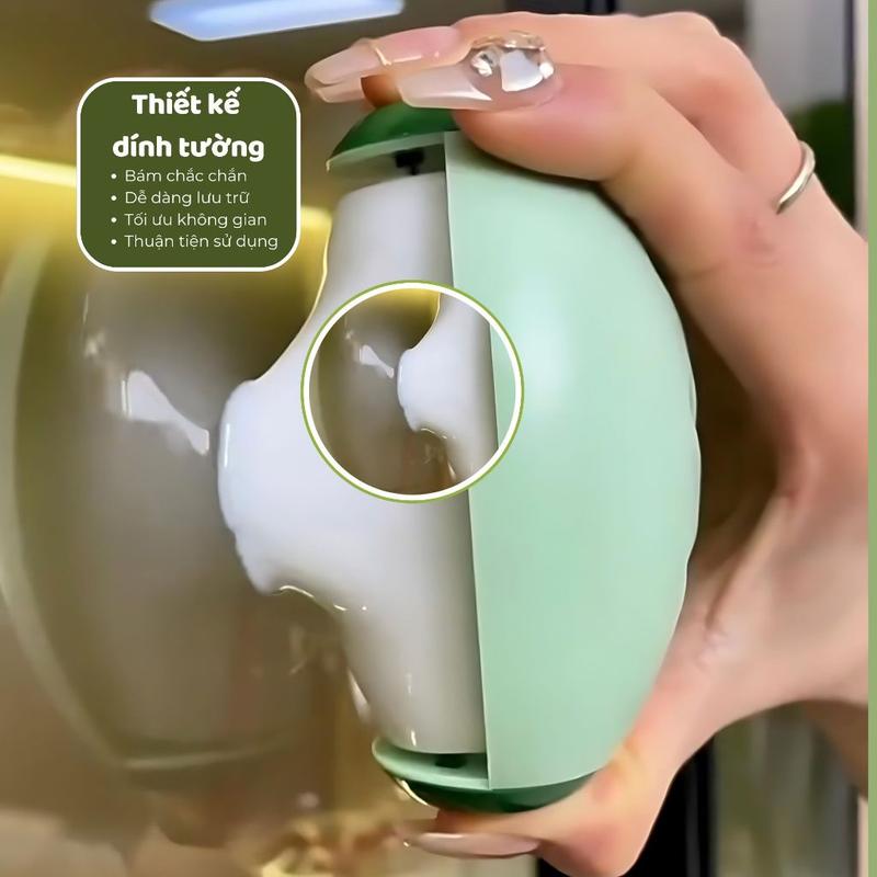 Con lăn lông mèo silicone tái sử dụng siêu dính, mini, dùng để làm sạch bụi trên giường, quần áo 3
