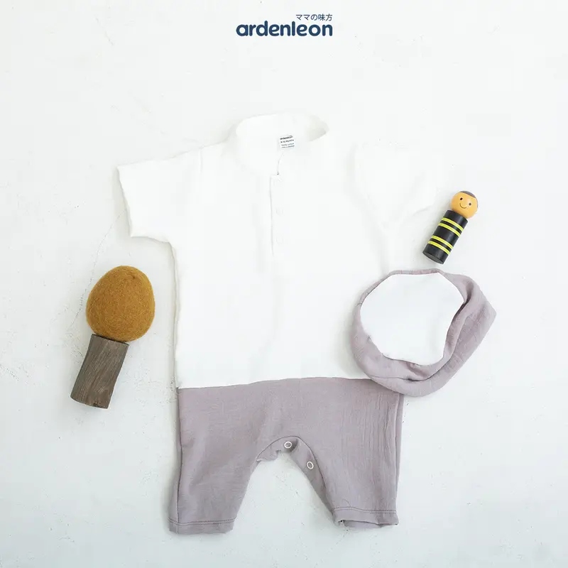 Ardenleon Setelan Bayi Raya Baby Koko Set Basic Crinkle - Setelan Lebaran Anak Laki/ Set Lebaran/ Baju Koko Lebaran/ Baju Lebaran Bayi 3