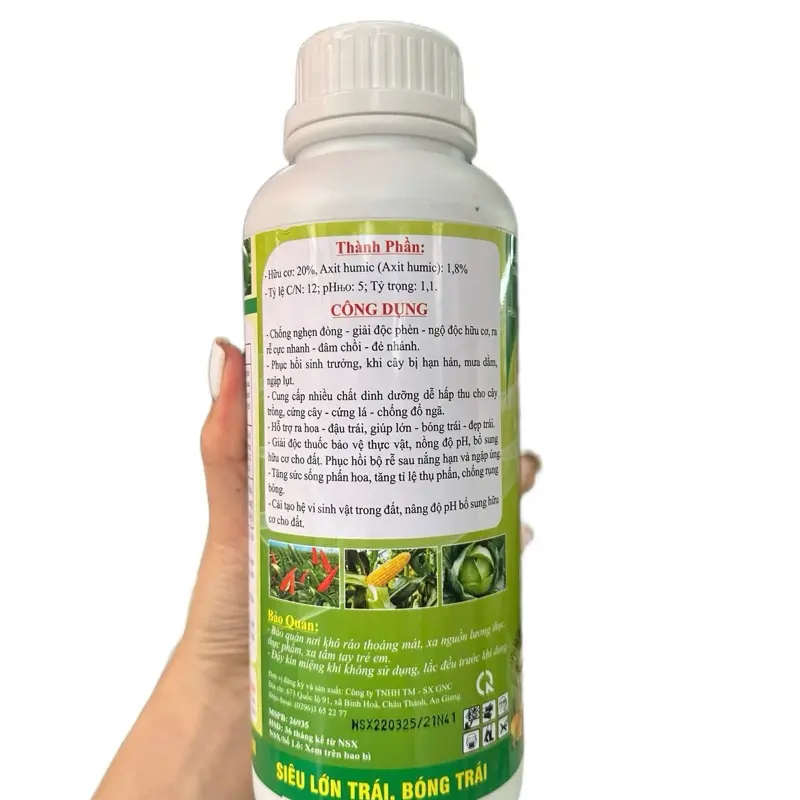 Best Fer phân bón hữu cơ OGANIC cung cấp đầy đủ dinh dưỡng ở dạng dễ tiêu cho cây trồng, bổ sung nhiều nguyên tố vi lượng thiết yếu giúp cây sinh trưởng khỏe, năng suất cao… 5