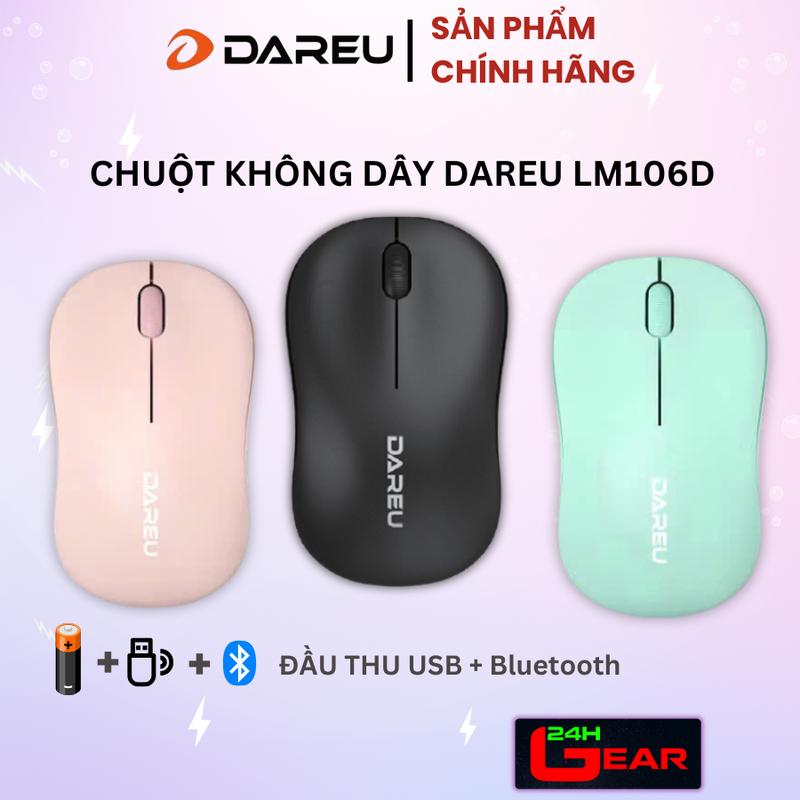 Chuột không dây DAREU LM106D Chính Hãng