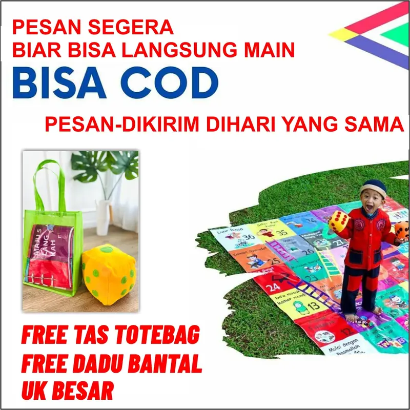 Permainan Anak Ular Tangga Jumbo 2