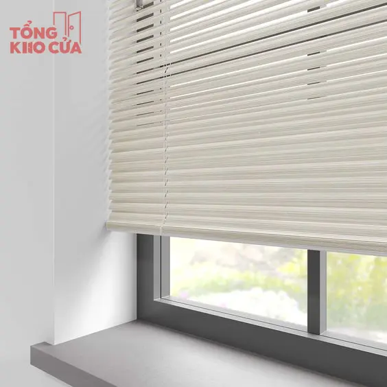 [TKC] Rèm sáo nhôm (loại 1) màu trắng, chống nắng, chống tia hồng ngoại, chống bụi, bền, đẹp, dễ lắp đặt 2