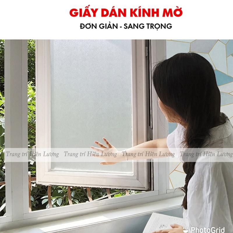 Giấy dán kính mờ chống nhìn trộm decal kính mờ văn phòng cát nhám dán cửa kính cửa sổ phòng ngủ đẹp giá rẻ Decor Decor Phòng Trang Trí Nhà