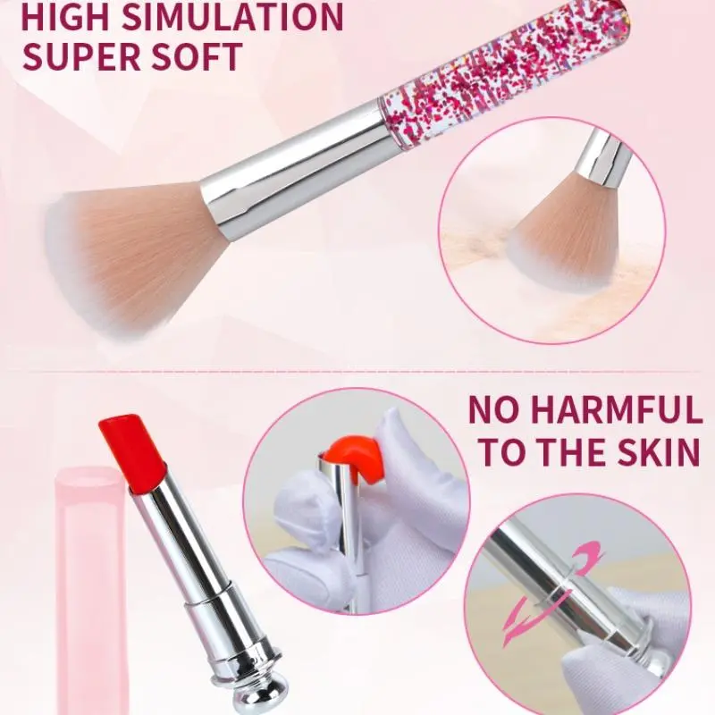 Kids Role Play Makeup Toys for Mummy Fun Time, 1 Set Simulation Cosmetic & Accessories Toy, Creative Pretend Play Toy for Birthday Gift, Party Game Props 3