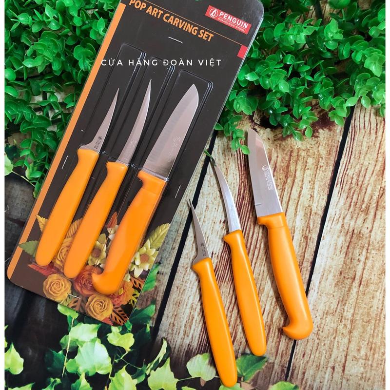  DV-  SALE  Bộ Dao Tỉa Hoa Quả Cao Cấp - Xuất Xứ Thái Lan 