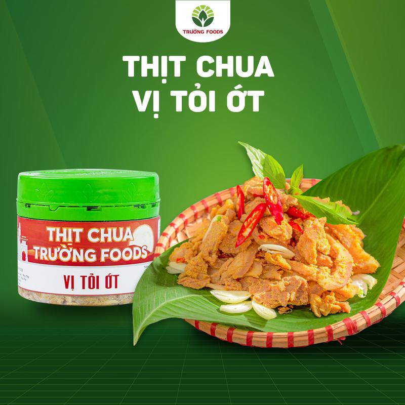 Trường Foods Thịt Chua Tỏi Ớt 180g