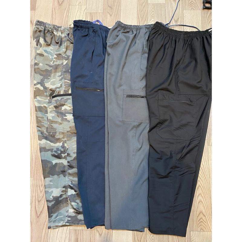 COMBO 3 QUẦN DÀI TÚI HỘP NAM DÀNH CHO NGƯỜI LAO ĐỘNG FREESIZE TỪ 50-75KG