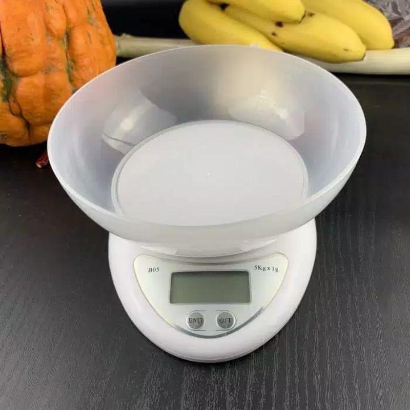 Product Introduction of Timbangan Kue Merk GSF MANGKOK Digital / timbangan dapur model digital mangkok GSF 5 kg plastik kitchenware 16