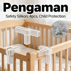 Penyesuai Sudut Meja Anak Kualitas Makanan, Bantalan Anti Bentur Silikon, Fleksibel, Tahan Lemak, Mudah Pasang, Aman untuk Bayi, Kompatibel dengan Bentuk T, L, Bunga Teratai, Model [Model Name], Panjang [Panjang], Lebar [Lebar]