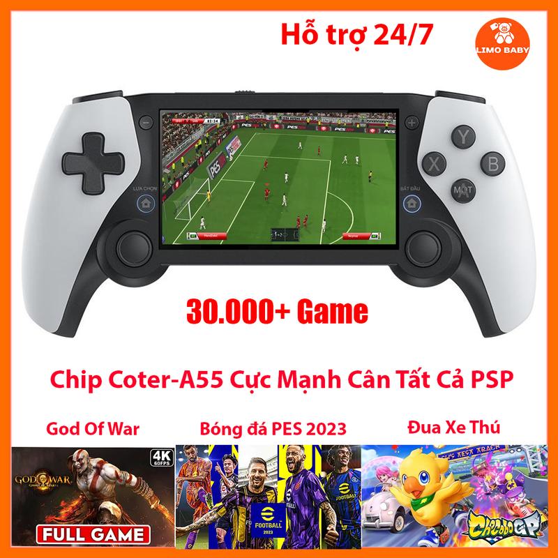 Máy Game Retro LINUX M25 PRO - Chip Cực Mạnh Chơi Không Giật Lag Các Loại Game nặng - Bộ nhớ 128GB Full Cài Sẵn 30.000 Game PSP , Ps1 , Game Thùng . Game 4 nút , Pin Khủng