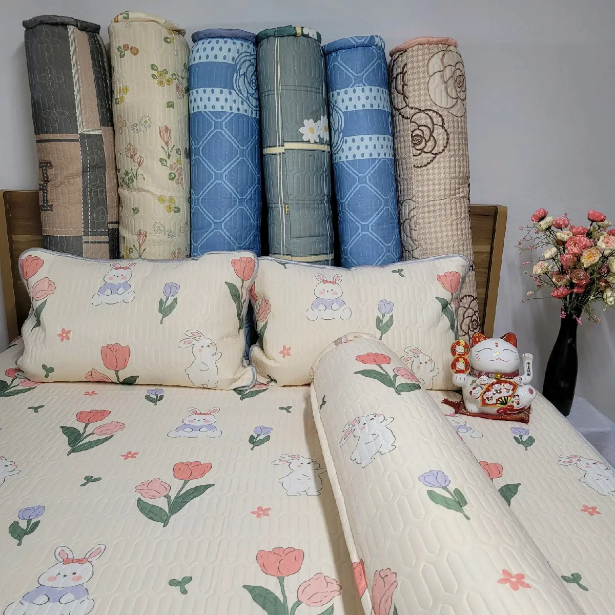 Vỏ gối ôm điều hòa cao su