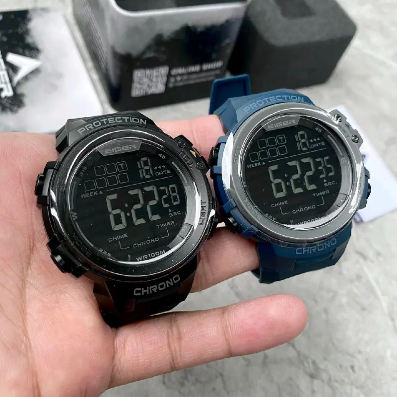 Jam Eiger Pria Jam Tangan Eiger Cowok Blanca Original Ori 0
