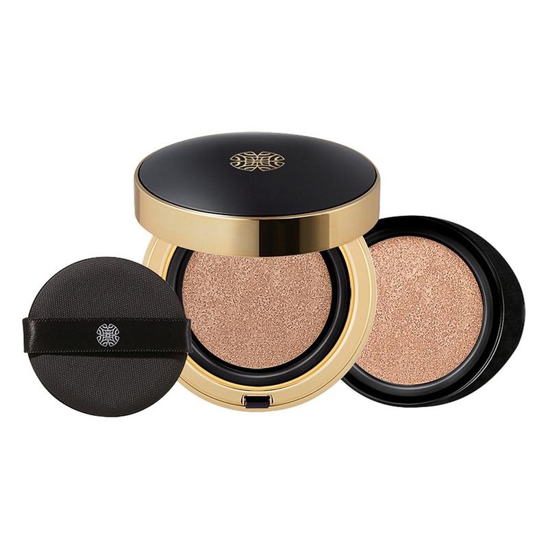 [Tách sét ko vỏ giấy] Hộp phấn nước ohui đen tone 01