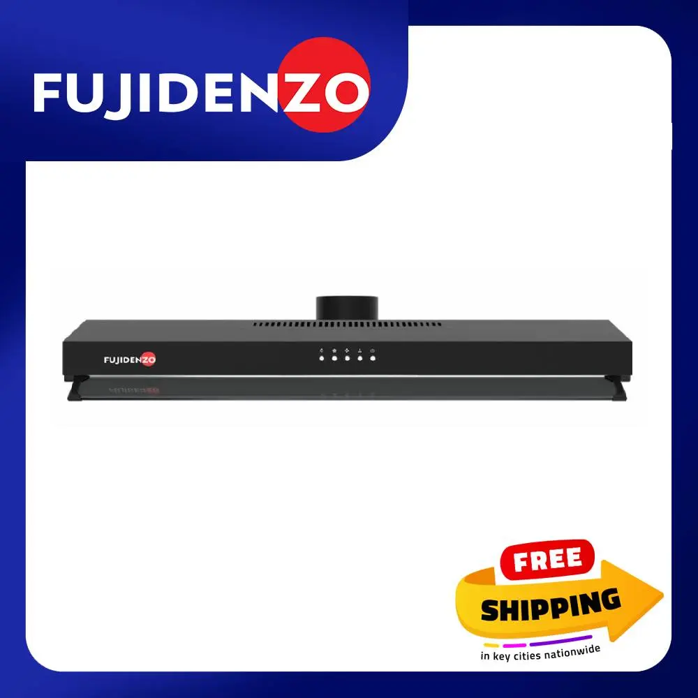 Fujidenzo 90 cm Slim Type, Double Motor Range Hood