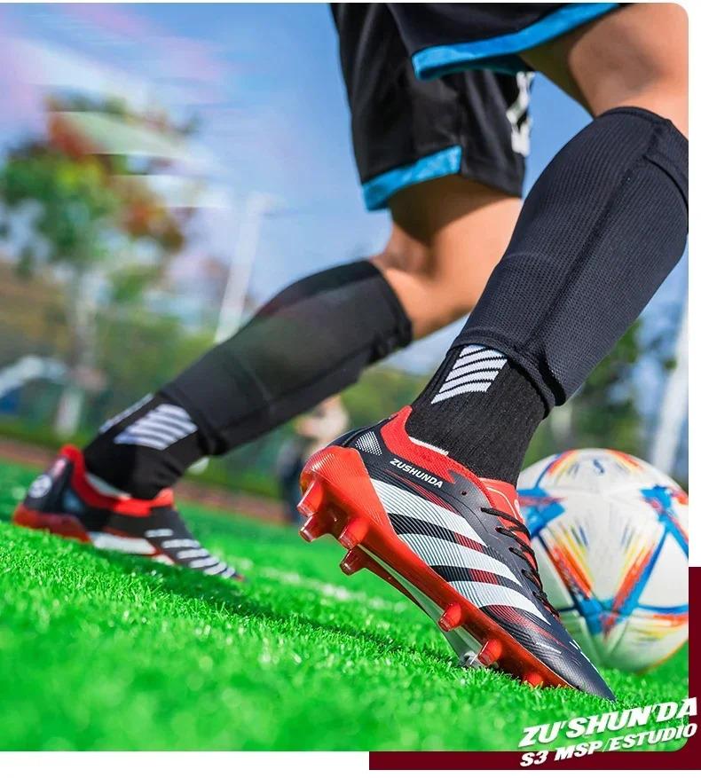 Product Introduction of Indoor Men Football Shoes Fast Society Cleats Soccer Shoes TF/FG Grass Training Football Field Boots Outdoor Sneaker Non Slip 20