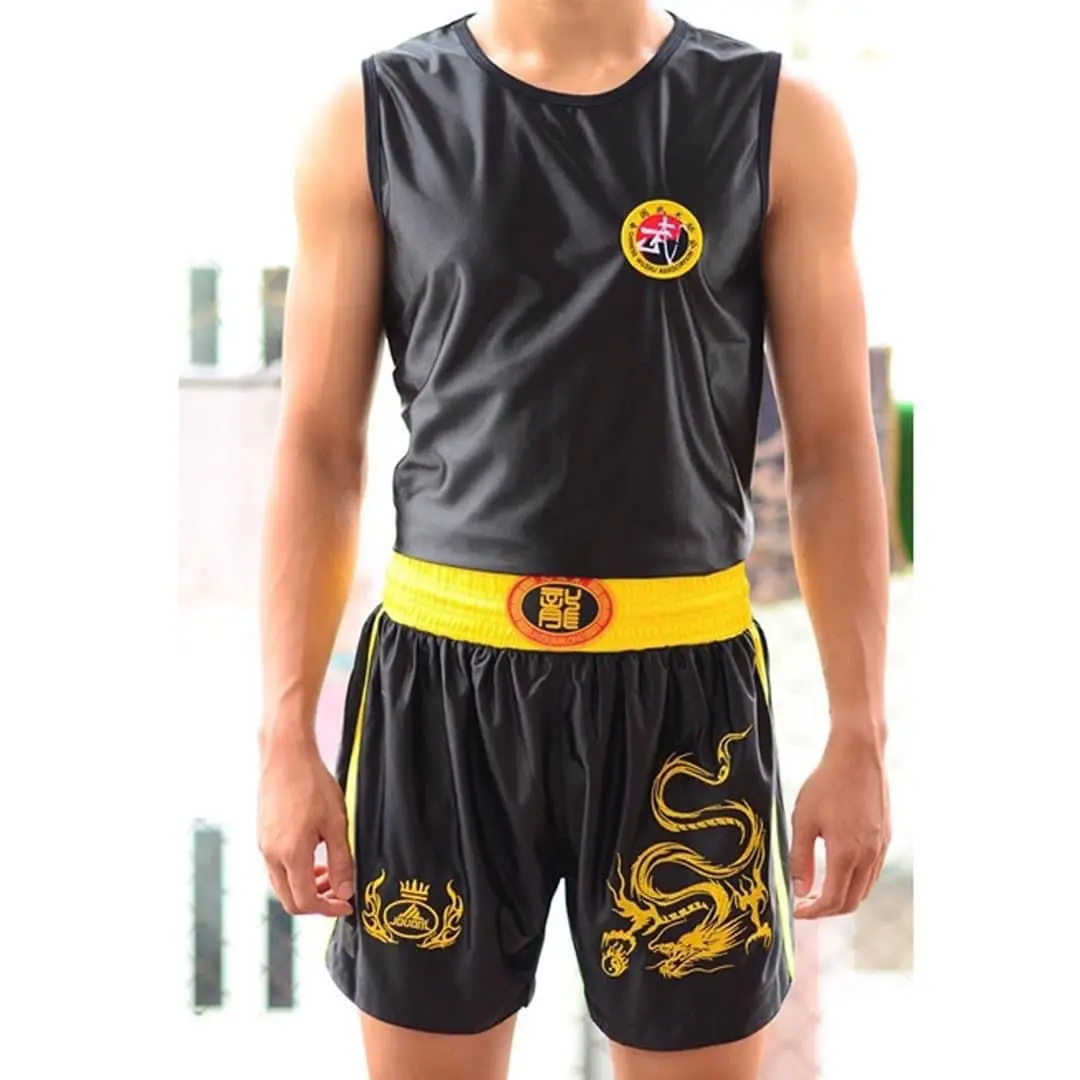 Bộ Quần Áo tán thủ,Wushu thêu rồng Jduanl chính hãng