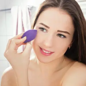 Beauty Sponge Blender Teardrop Spons Blender Make Up Telur box wajah muka  Y3627