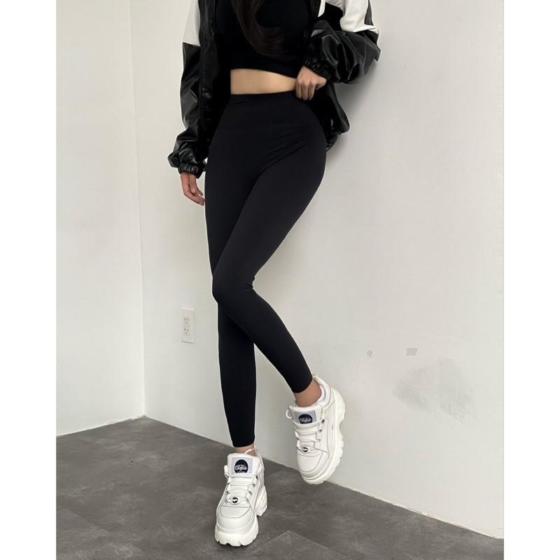 Quần legging dài không túi co dãn dành cho Nữ Voi 1