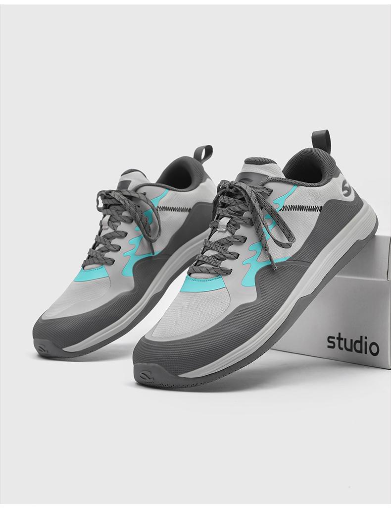 Product Introduction of HOBIBEAR Men's shoes, sports shoes, low cut men's single shoes, outdoor wide toe walking shoes, trendy running shoes 11