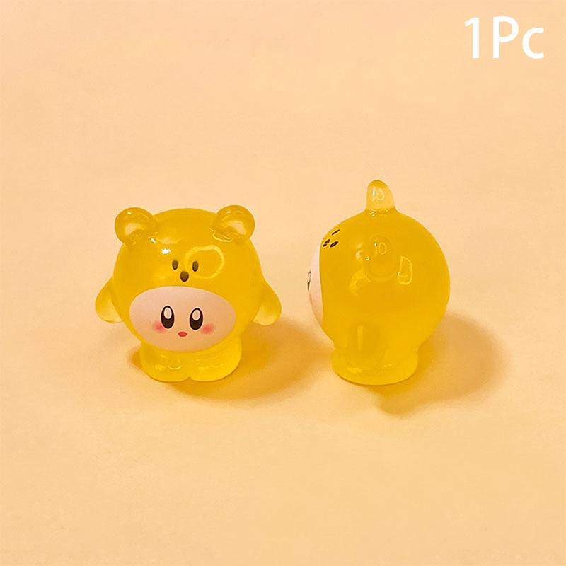 Product Introduction of 1Pc Mini Luminous Cartoon Micro Ornaments Miniature Animal Potted Decoration Home Micro Landscape Accessories 18