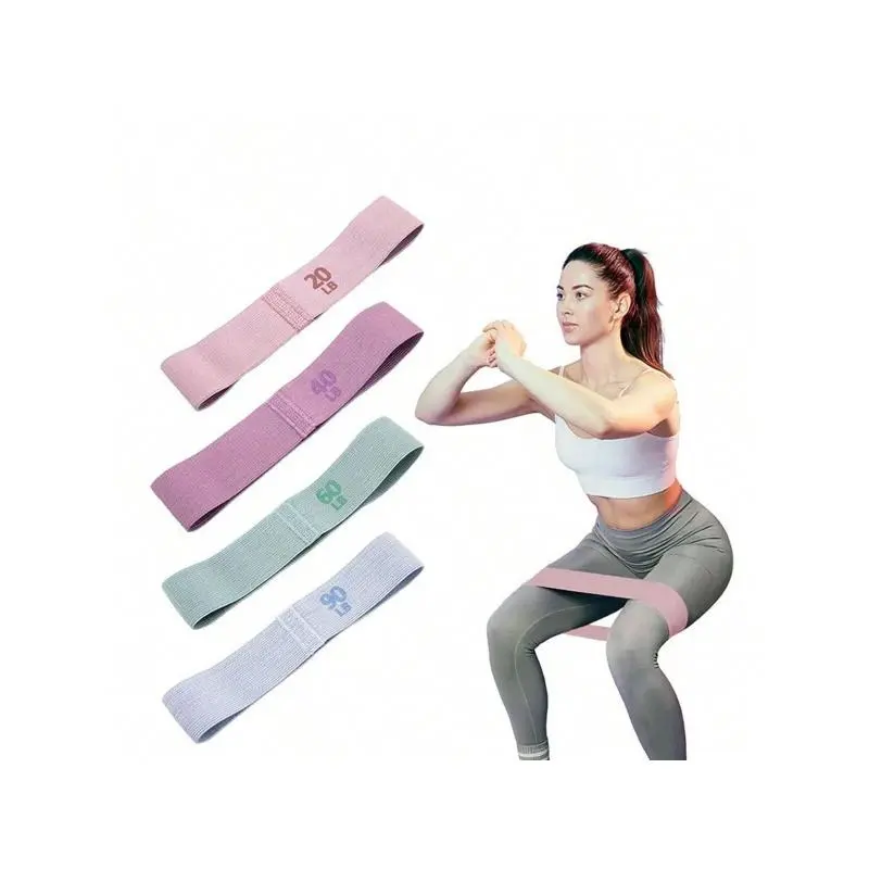 Yoga Resistance Band, 1 Count Non-slip Fitness Exercise Band, Hip Circle Band, Stretching Band, Yoga Resistance Bands for Women & Men