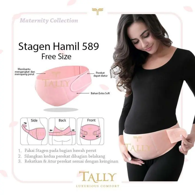 PROMO TALLY Corset Penyangga Perut Korset Ibu Hamil Maternity STA 589 belt sabuk 0
