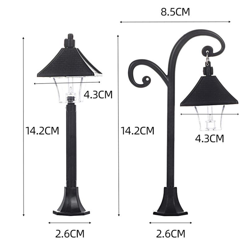 Đèn LED Đường Phố Mini, Đèn Ngủ, Đèn Bàn Nhỏ Đồ Trang Trí Cảnh Đường Phố, Đồ Trang Trí Không Khí, Đèn Đế Cảnh Quan Siêu Nhỏ, [Hàng Có Sẵn], [Thanh Toán Khi Nhận Hàng] 3