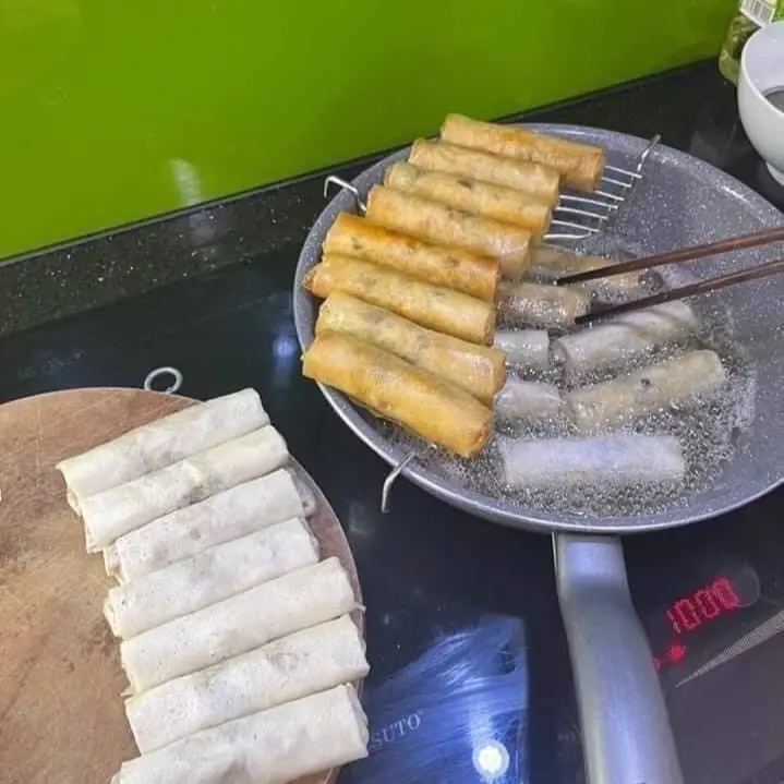 Vỏ bò pía tươi Tệp 100 lá làm nem hoặc ăn sống 1