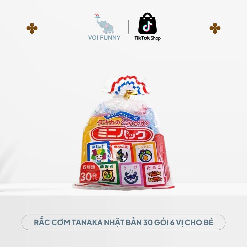 Gia Vị Rắc Cơm Tanaka Mix 6 Vị Nhật Bản - 30 Gói