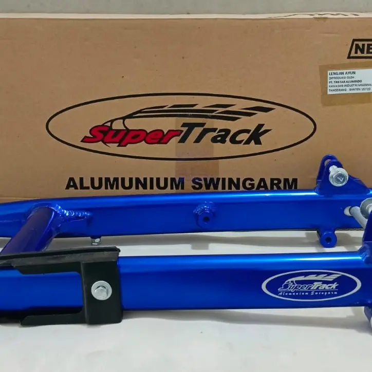 ARM SUPERTRACK GEN-2 ALUMINIUM ALLOY OVAL SUPRA / KARISMA / SUPRA 125 D.D / JUPITER Z / FORCE-1 / FIZ-R / SHOGUN 110 / REVO ABSOLUTE GOLD RED SILVER BLACK BLUE GREEN Baut Motor Motorcycle 2