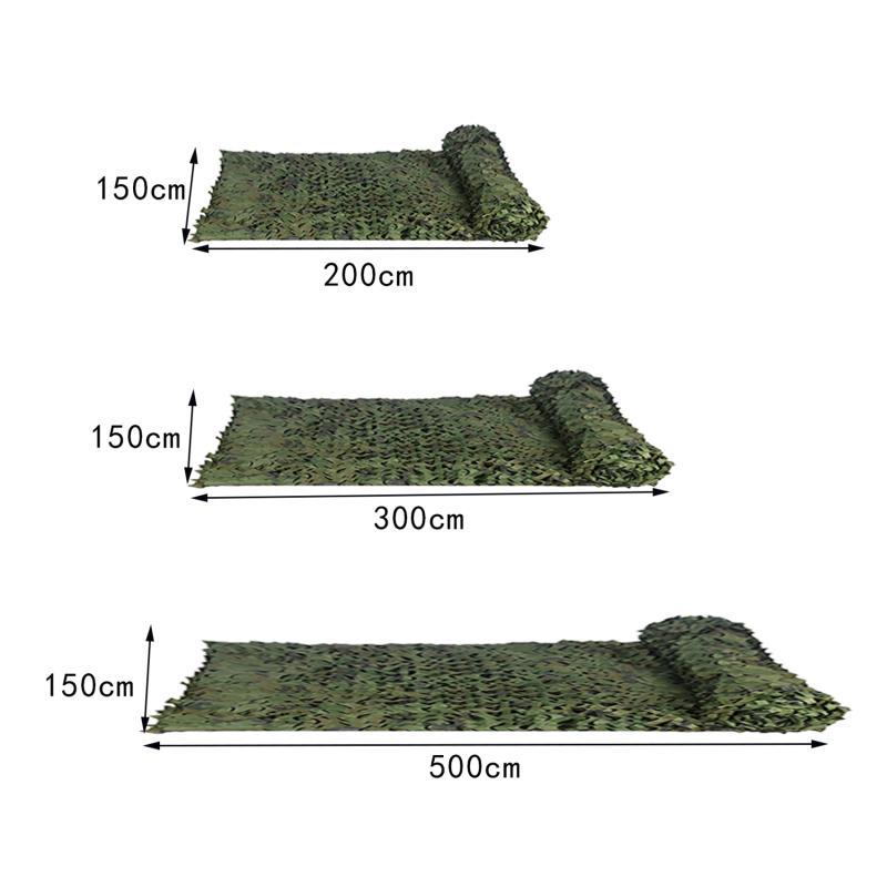 Camouflage Net Anti Aerial Sunscreen Camouflage Jungle Hiking Net <ADH426> 2