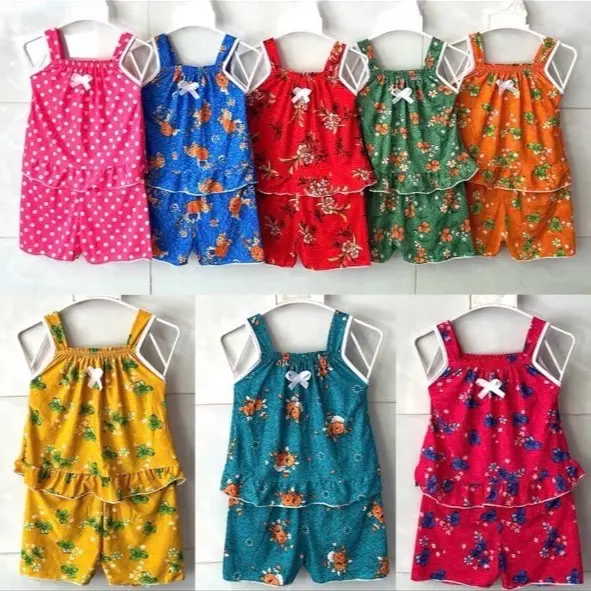 (6-10kg) sét 5 bộ 2 dây và cánh tiên thun lạnh bông nhí cho bé gái