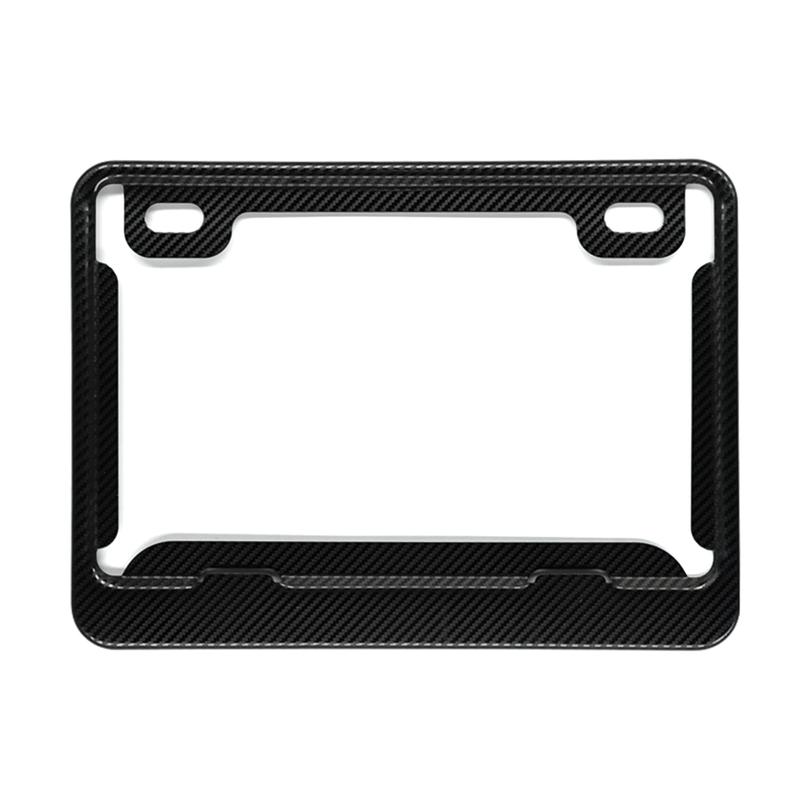 Product Introduction of Carbon Fiber Texture Texture License Plate Frame Tag Cover for Motorcycle Motorb 35