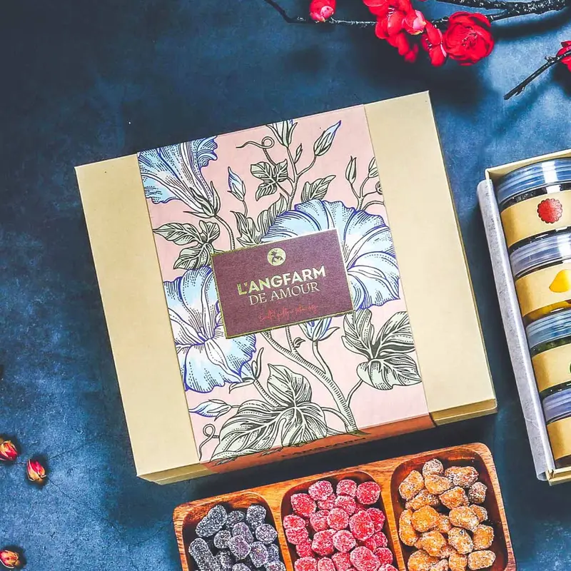 Set quà Langfarm De Amour, màu ngẫu nhiên dùng tặng Tết hoặc những dịp đặc biệt