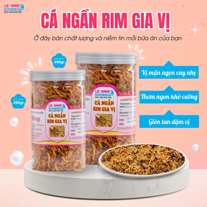 Cá cơm ngần rim gia vị ăn liền, giòn tan đậm vị - Lê Hằng Gifts 0