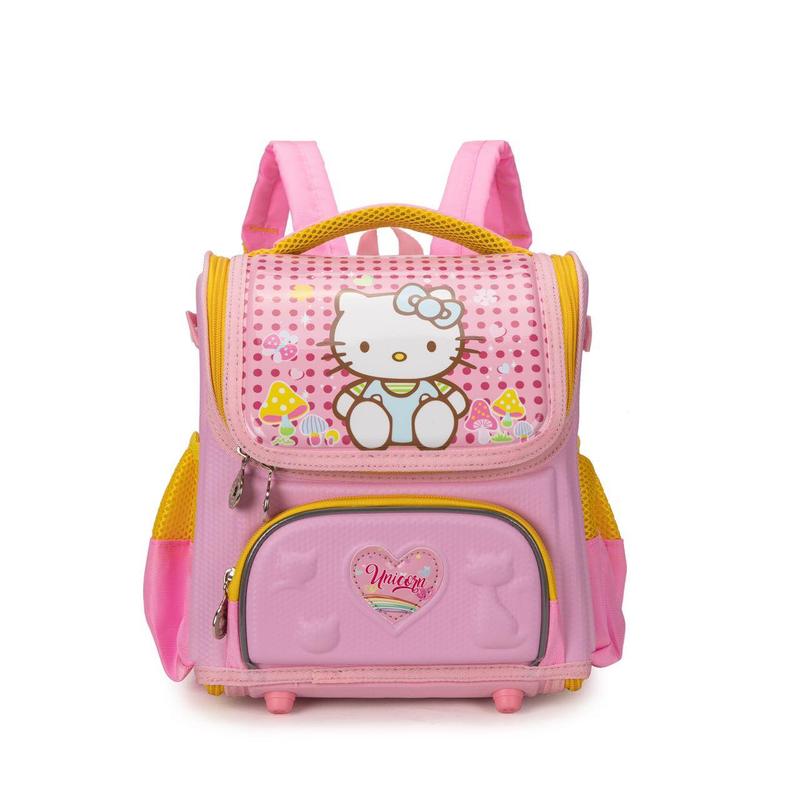 BodegaStore High Quality Small 12 inch Kindergarten Cartoon Character Backpack Waterproof Preschool School Kids Backpack Bag 3