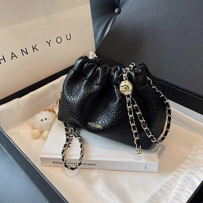 3083 TAS SERUT WANITA TAS KECIL MINI BAG KOREAN STYLE SLINGBAG BUCKET BAG FREE CHARM BAG LUCU HOCO 3