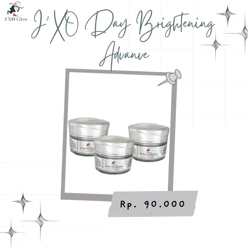 Day Cream J'XO Glow Whitening & Flek instant Mencerahkan Wajah 2