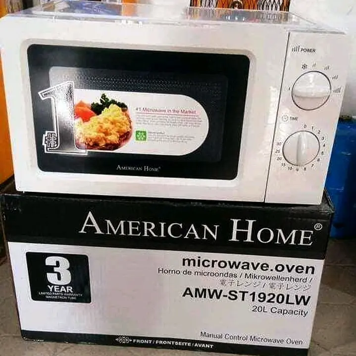 American Home 20L Microwave Oven Mechanical Control