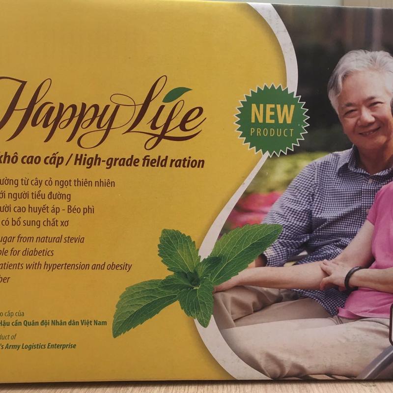 Lương khô Happy Life ăn kiêng tiểu đường 2,1kg x 5 hộp